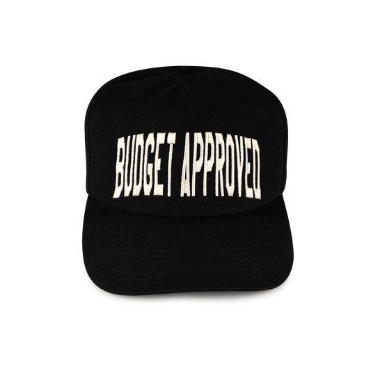 BUDGET APPROVED HAT (BLACK)