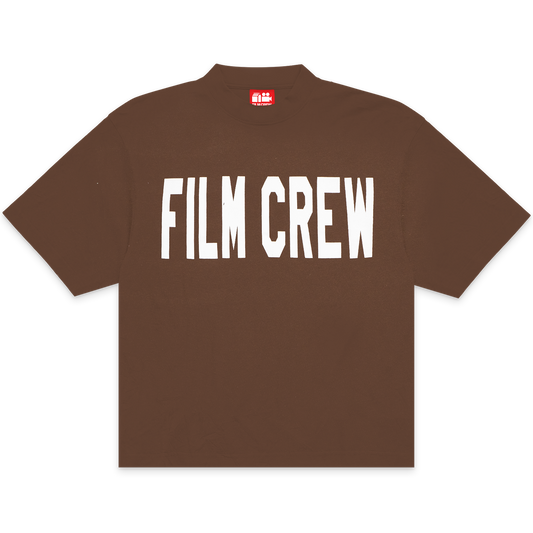 FILM CREW T-SHIRT (BROWN)